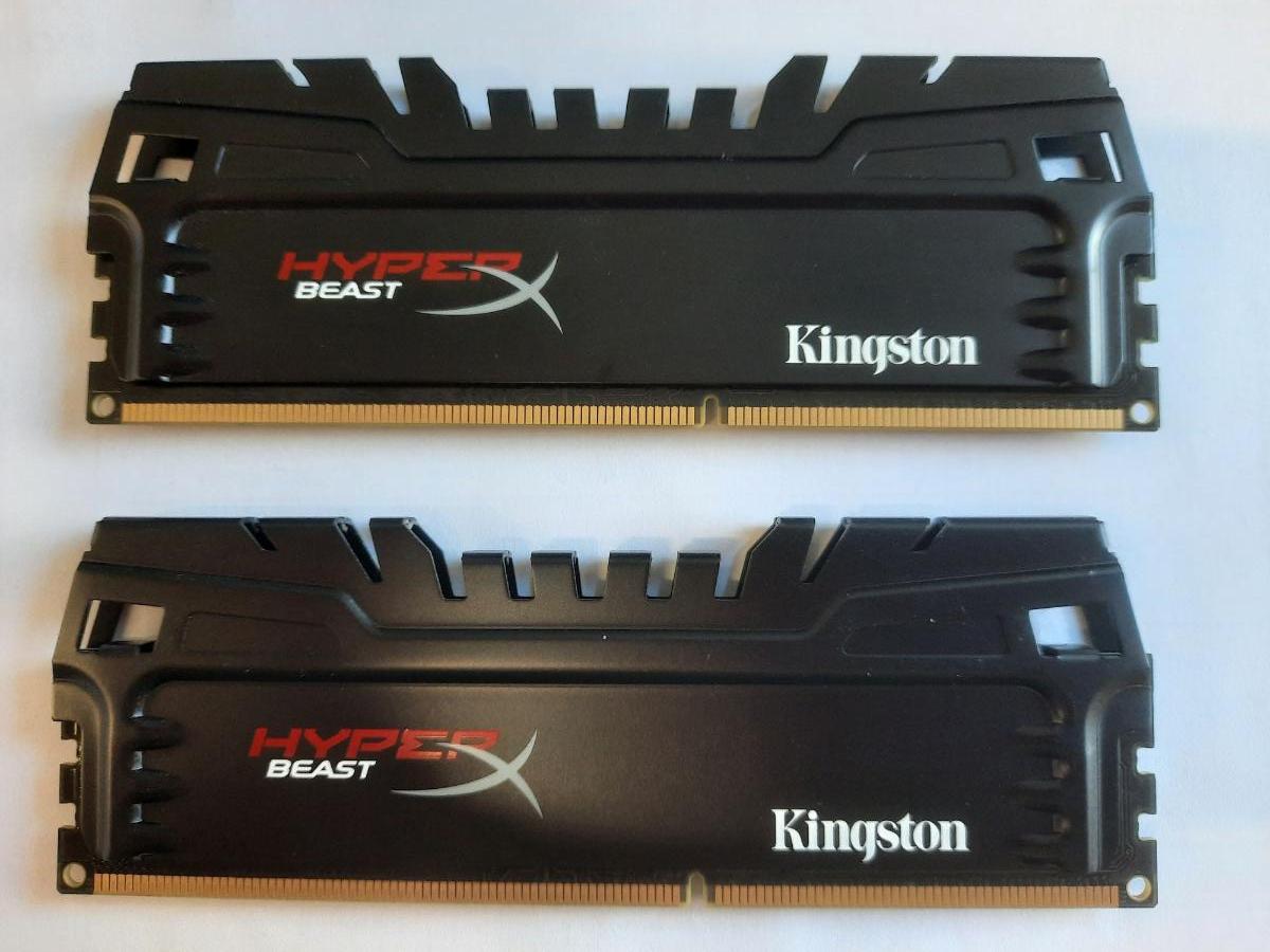 Pamäť RAM Kingston HyperX Beast DDR3 8GB (2x4GB) 2400MHz XMP - Počítače a hry