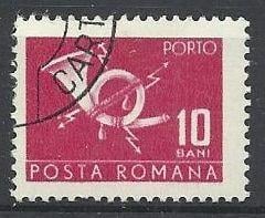 Rumunsko, Porto Mi. 109, razítkovaná (polovina páru)