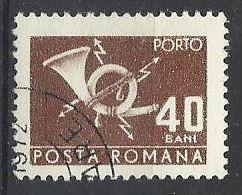 Rumunsko, Porto Mi. 117, razítkovaná (polovina páru)