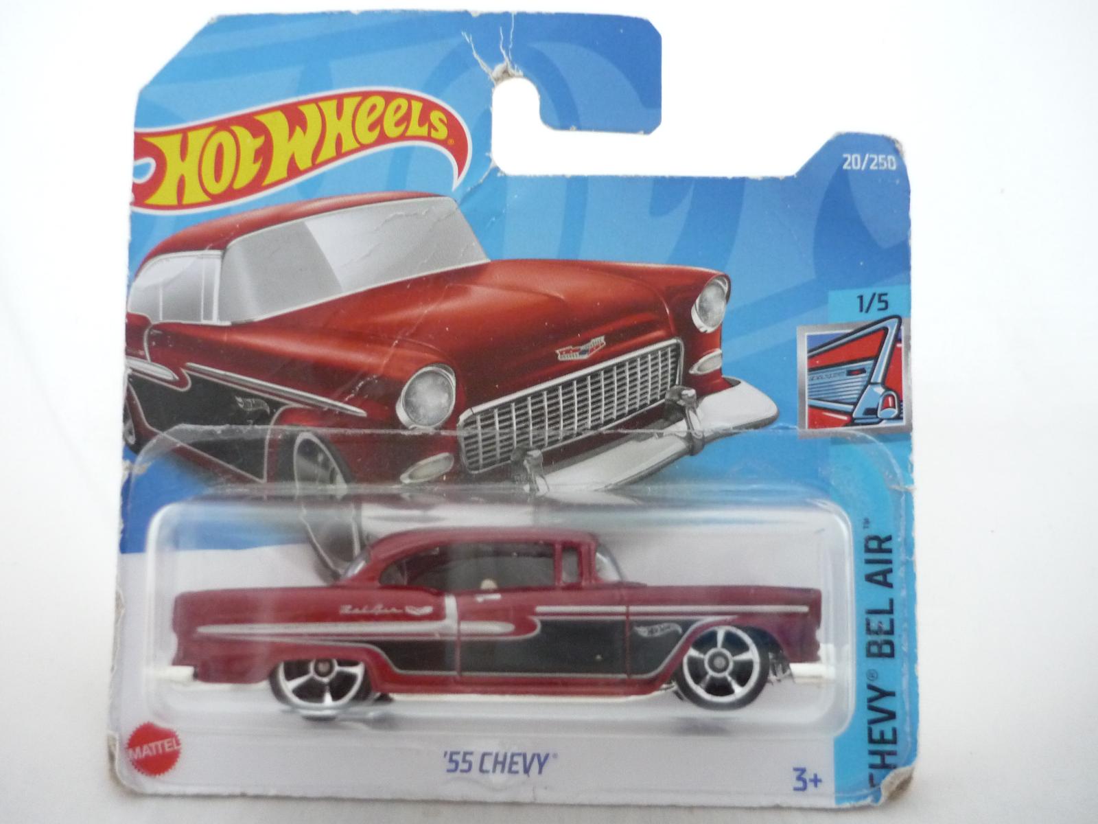 Chevy ´55 Hot Wheels - Zberateľské modely áut