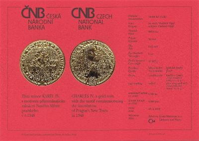 Certifikát Karel IV.1998- 10000Kč +přebal 