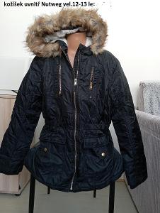 Zimní bunda vel-12-13 let