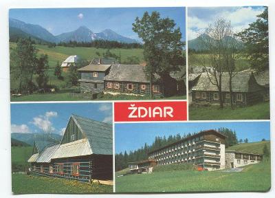 ŽDIAR, Vysoké Tatry - horská osada....