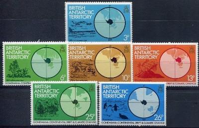 Britské Antarktické teritórium 1982 ** Gondwana komplet mi. 88-93