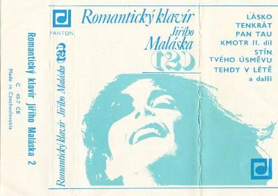 MC kazeta Jiří Malásek – Romantický Klavír Jiřího Maláska (2)  (1981)