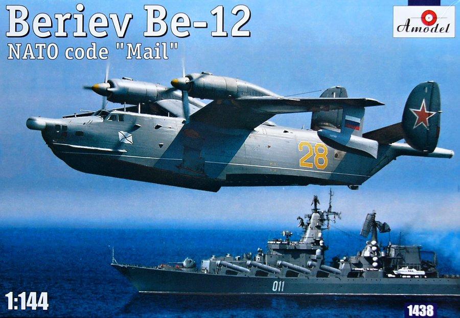 BERIEV Be-12 NATO kód Mail (Berijev) - A-model 1438 1:144 - Vojenské modely lietadiel