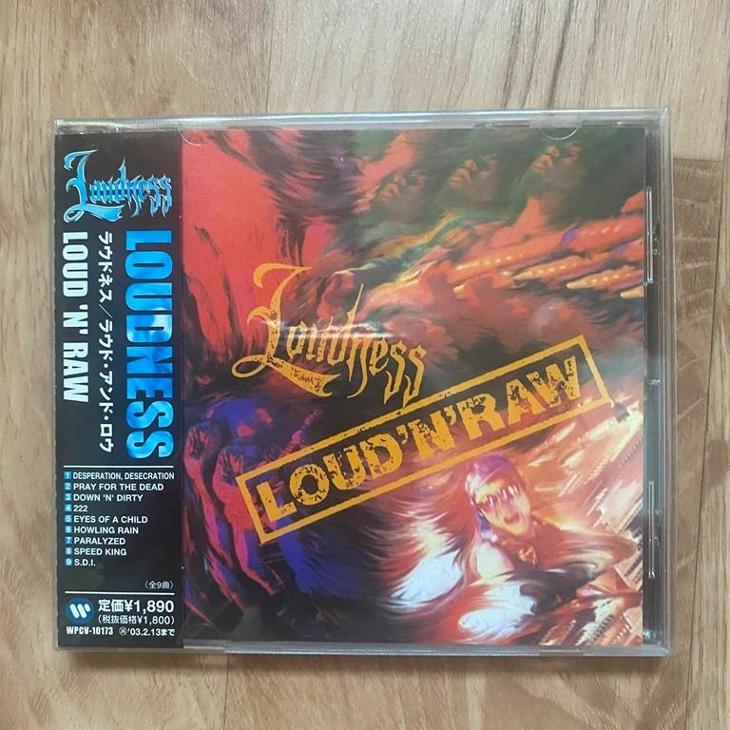 LOUDNESS CD LOUD‘N'RAW