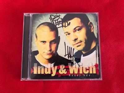CD Indy & Wich - Hádej kdo... s podpisy - první vydání