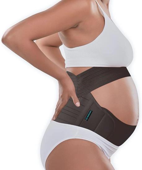 Těhotenský pás 4 v 1, úleva od bolesti zad, pánve,kyčlí vel. L BABYGO® - Lékárna a zdraví