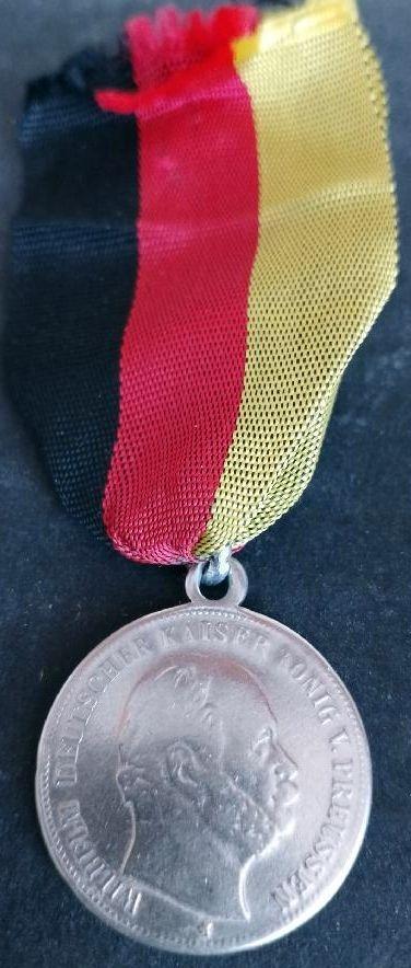 Medaille wilhelm deutscher kaiser könig V. preussen