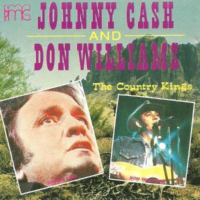 JOHNNY CASH AND DON WILLIAMS-THE COUNTRY KINGS CD ALBUM 1987.
