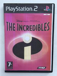 Disney: THE INCREDIBLES použitá plně funkční hra na Playstation 2 PS2