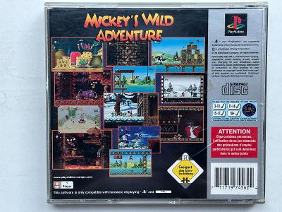 Disney: MICKEY'S WILD ADVENTURE použitá hra na Playstation 1 PSX
