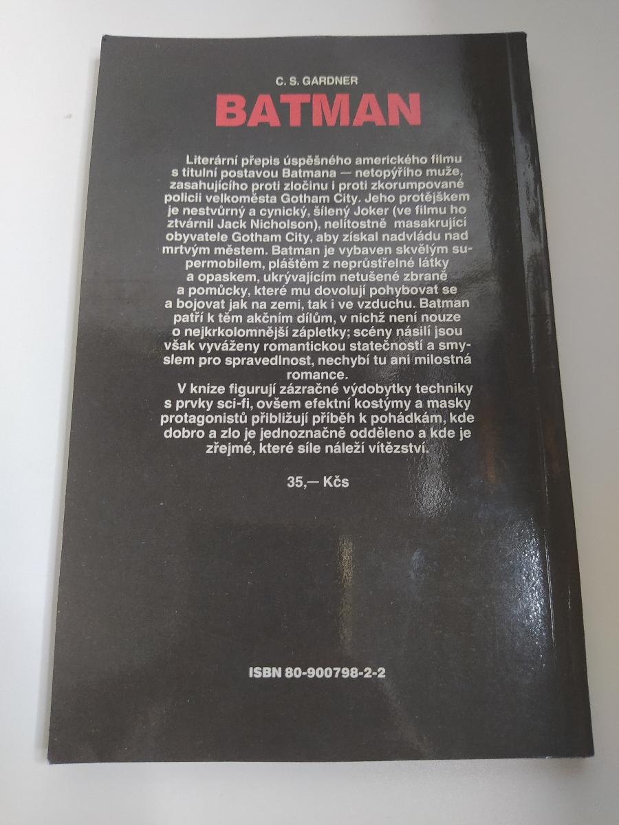 BATMAN - CRAIG SHAW GARDNER KNIHA  - Knihy