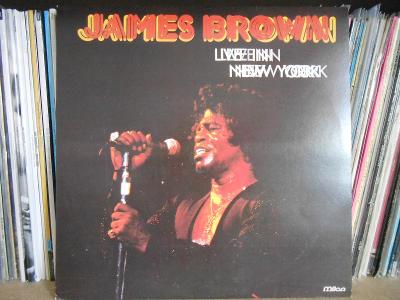 James Brown Live In New York 2xLP 1981 vinyl The Godfather of Soul NM