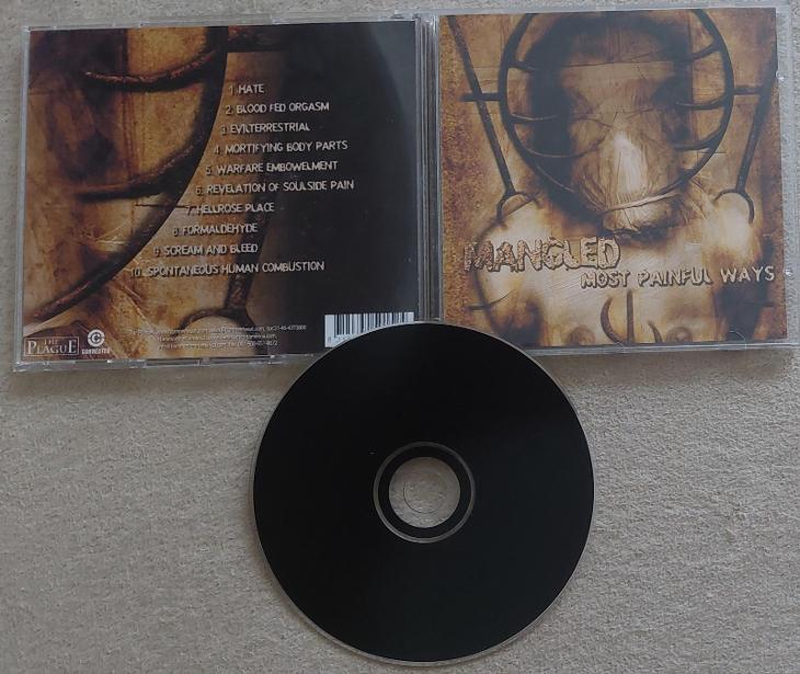 Mangled – Most Painful Ways - Hudba na CD