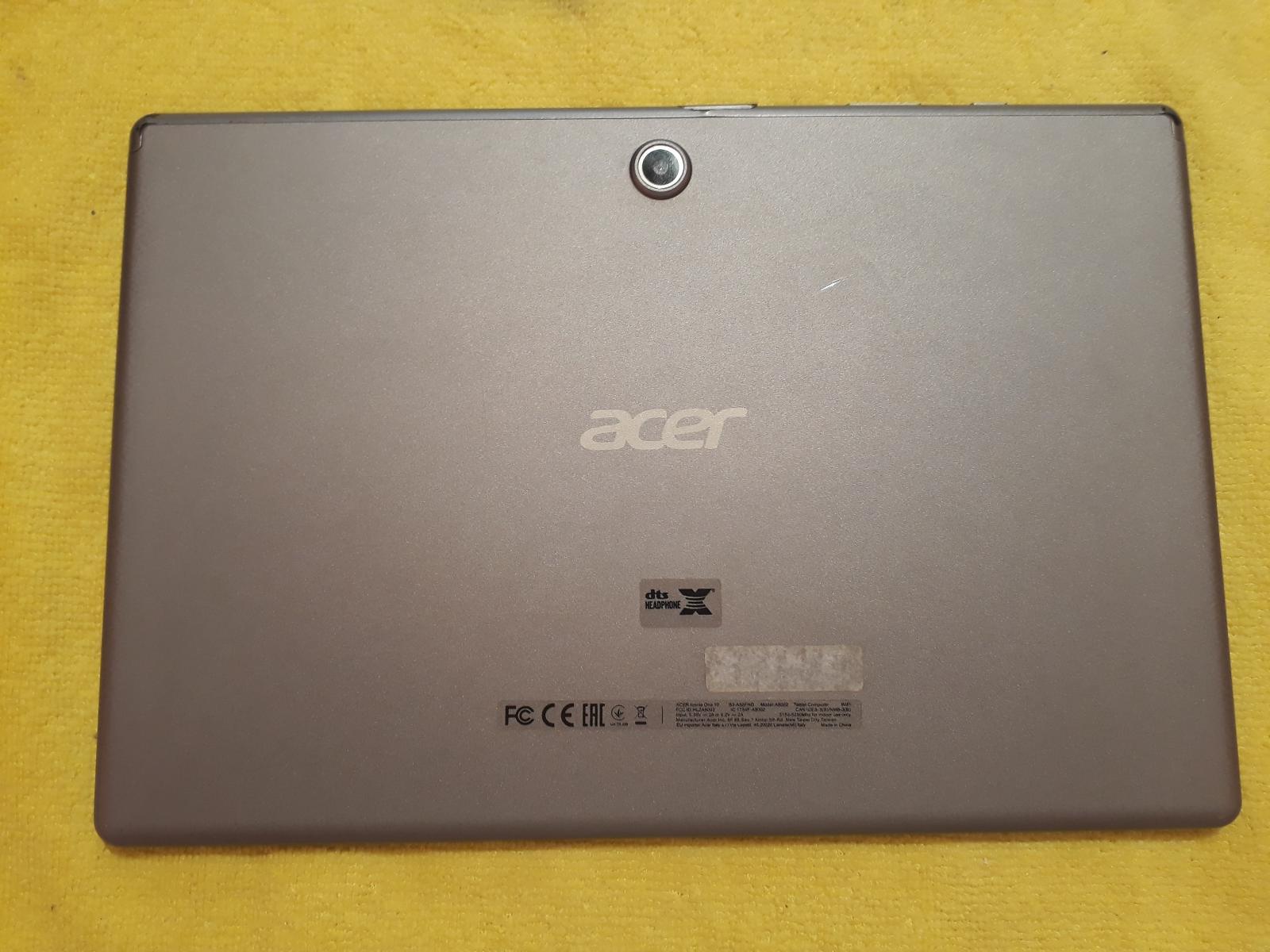 *** Acer Iconia One 10FHD -  RAM 2GB/16GB, čtěte popis *** - Tablety a čtečky e-knih