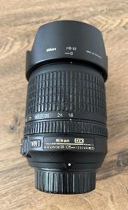 Nikon AF-S 18-105mm f3,5-5,6G ED VR DX vada!