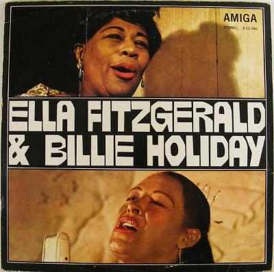 LP Ella Fitzgerald + Billie Holiday (Amiga 1971)