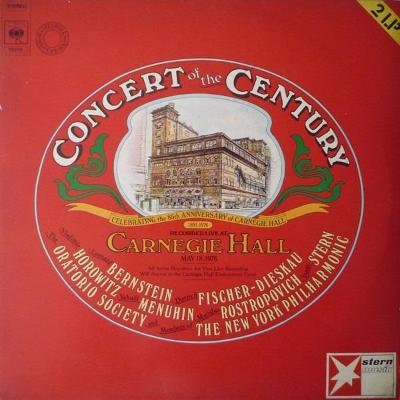 2x LP Concert of the Century - Carnegie Hall (CBS/Stern Musik 1976)