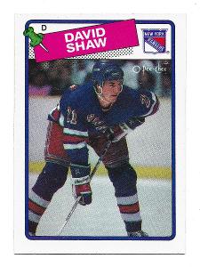 1988-89 O-Pee-Chee #57 David Shaw