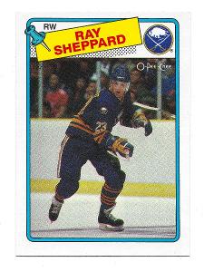 1988-89 O-Pee-Chee #55 Ray Sheppard RC