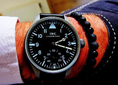 IWC 1940 B-UHR pilotní letecké náramkové / kapesní hodinky