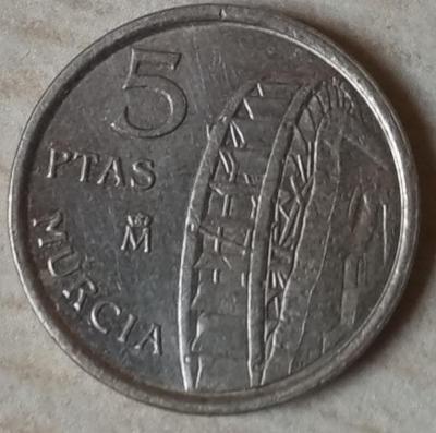 5 pesetas 1999 Španělsko