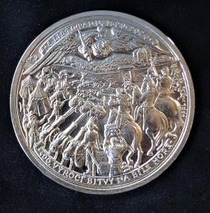 Strieborná medaila 400. výročie Bitky na Bielej hore, 250g proof 50 ks