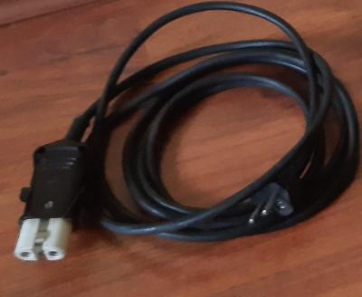 Napájecí kabel s vypínačem pro starší  přístroje Tesla (remosky, aj.)