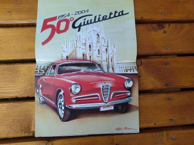 Plakát ALFA ROMEO Giulietta
