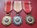 Poľsko. Sada 3 medailí za vojenskú službu poriadok medaily - Zberateľstvo