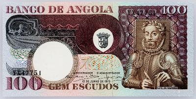 (B-2135) Angola, 100 Escudos 1973, UNC