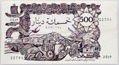 (B-236) Alžírsko, 500 Dinars 1970, F