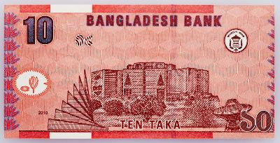 (B-775) Bangladéš, 10 Taka 2002, UNC