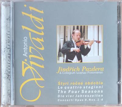 CD - Vivaldi: Le Guattro Stagioni - Jindřich Pazdera  (nové ve folii)