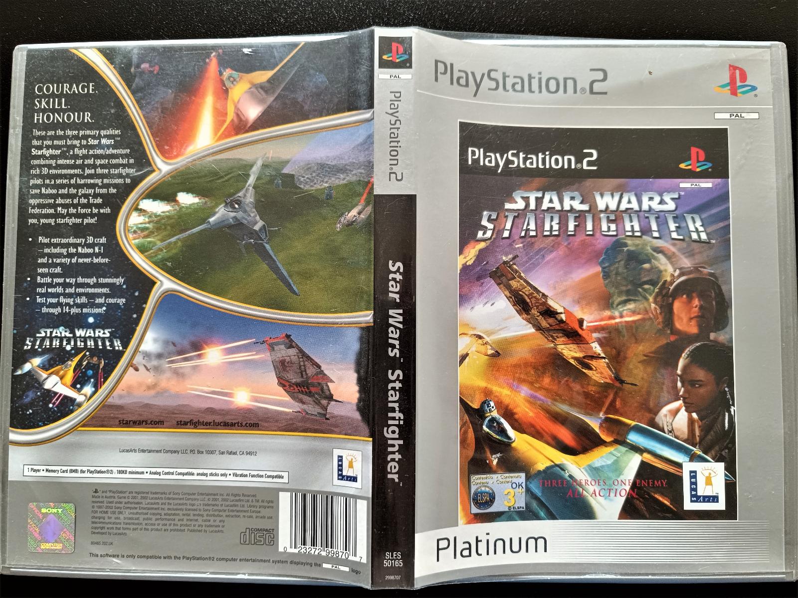 Hra Star Wars Starfighter pre Playstation 2, PS2, PAL - Hry