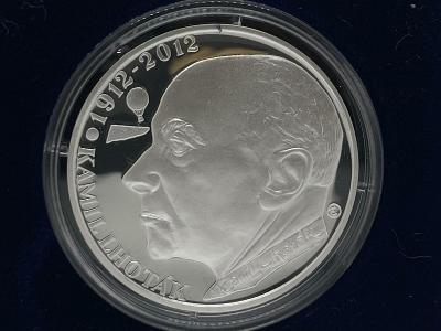 Pamětní mince 200 Kč   2012 Kamil Lhoták , PROOF 100 % stav