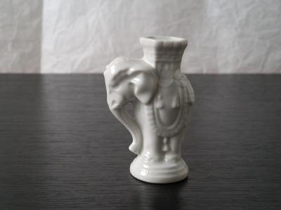 Slon - Porcelán - Dekorace - soška - šachy - Royal Dux Bohemia