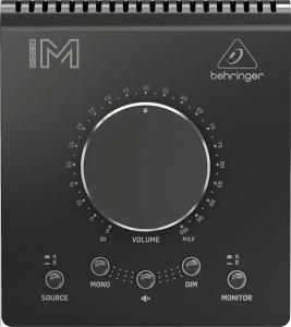 Behringer Studio M - pasivní regulátor hlasitosti, přepínač kanálů