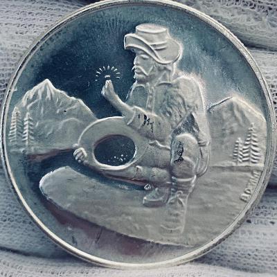 🇺🇸 1oz ❗️ Zlatokop 4x1/4 ❗️ 999Ag - stříbrná mince - novinka v Čr