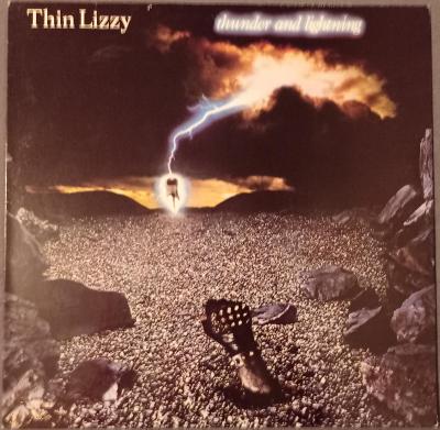 Thin Lizzy – Thunder And Lightning - VERTIGO 1984 - VG+