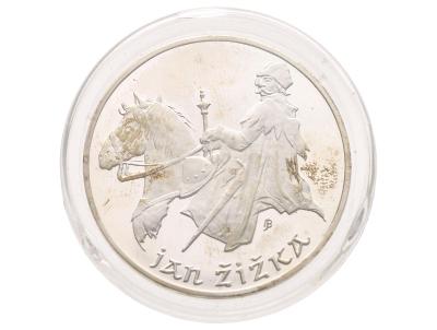 Stříbrná medaile Jan Žižka - Ktož jsú boží bojovníci