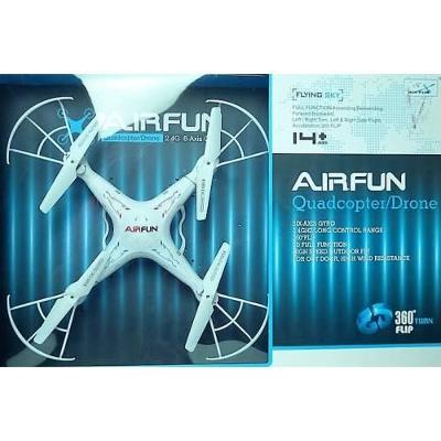 Drone Quadrocopter AIR-FUN Gyro s kamerou 2.4Ghz - funkce 3d, rotace o