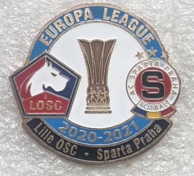 OSC LILLE - AC SPARTA PRAHA, EUROPA LEAGUE 2020-21,  fotbal