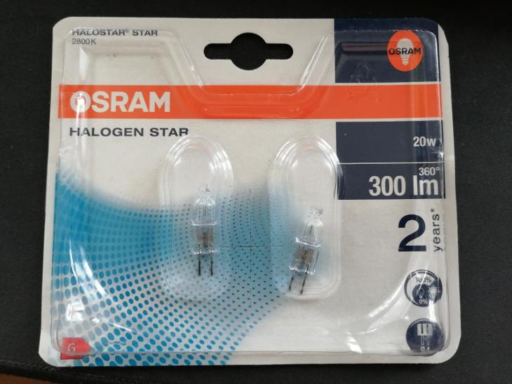 Halogenové žárovky osram 20 W HALOGEN STAR - Zařízení pro dům a zahradu