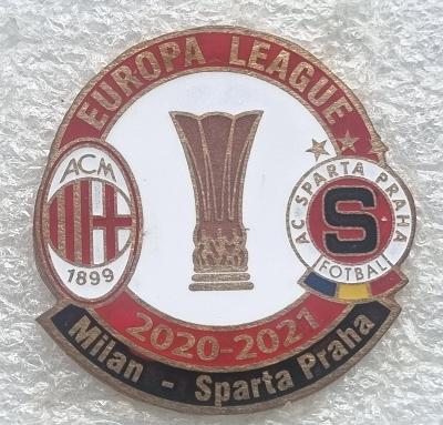 AC MILAN - AC SPARTA PRAHA, EUROPA LEAGUE 2020-21,  fotbal