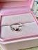 Zásnubný Snubný strieborný prsteň 925 mačka mačička - Šperky