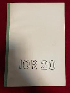 Původní dokumentace IOR 20 k frézce F20