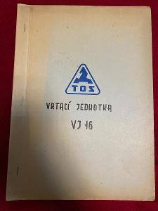 Původní dokumentace vrtací jednotka VJ16